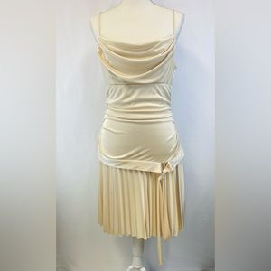 CITY TRIANGLE WOMENS SIZE XL GOLDEN TAN MINI DRESS.